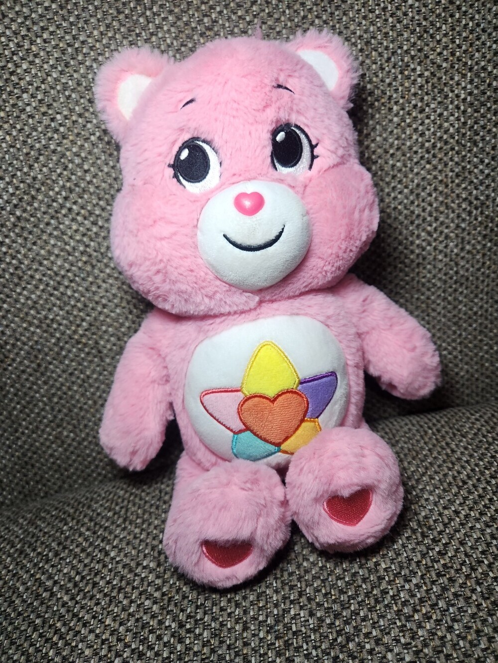 pink Care Bears True Heart Bear plush